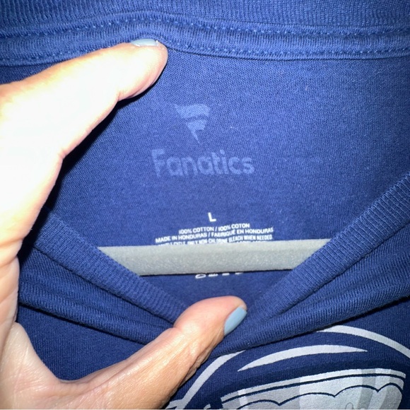 Fanatics Blue 2020 Stanley Cup Champions Tee Tampa Bay Lightning Large - Picture 3 of 6